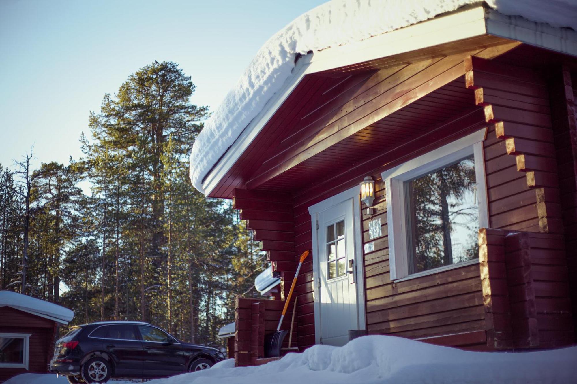 Crow Creek Cabins Inari Buitenkant foto