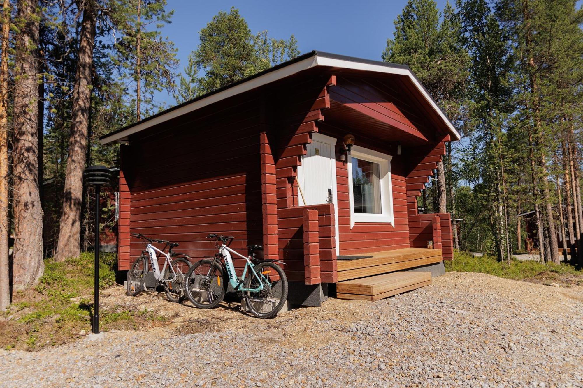 Crow Creek Cabins Inari Buitenkant foto